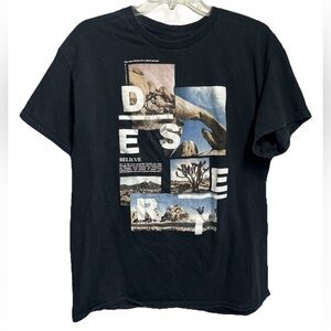NovaMen Desert T-Shirt Size Large Black